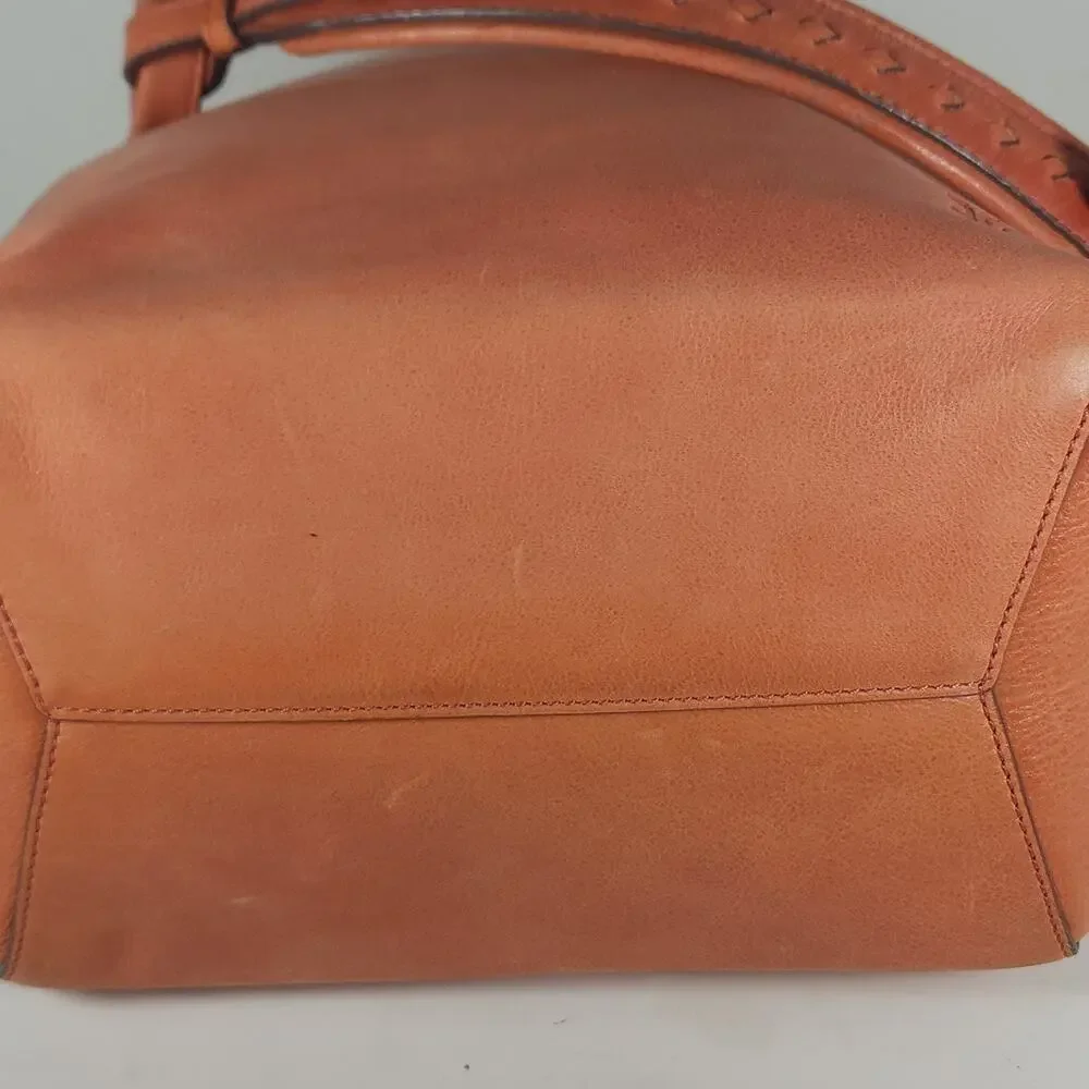 Frye Reed Women’s Corral Leather Medium Magnetic Snap Hobo Handbag